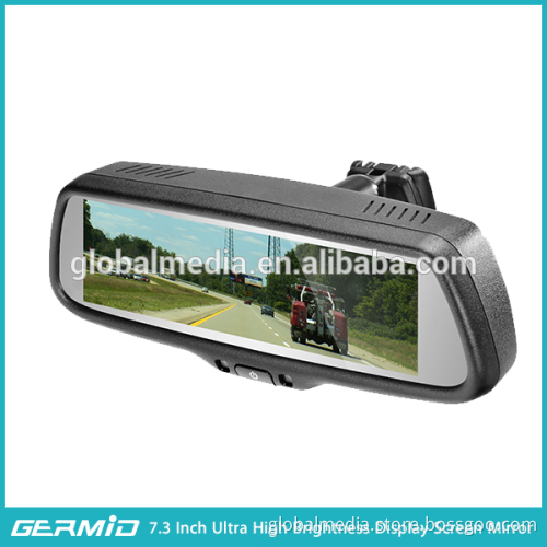 OEM Style car rear view mirror auto LCD 7.3 inch interior car mirror with 170 degree reverse camera